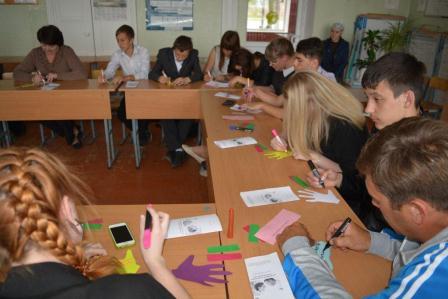 В ванновской школе прошел «круглый стол» «Я не курю, бросай и ты!»